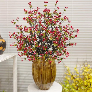 Cành Điểm Cherry Cổ Cao Cấp - Hoa mộc lan cao cấp - Cành cắm điểm