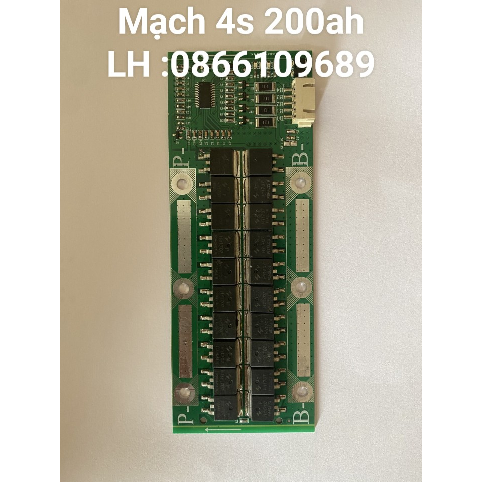 Mach200ah 4s200ahmachj bảo vệ và sac xả