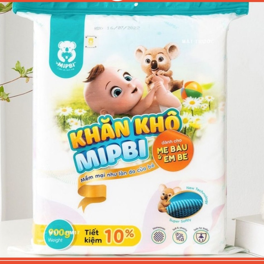 Khăn khô đa năng vải siêu mềm mịn bịch 400 gram và 800 gram hàng cao cấp