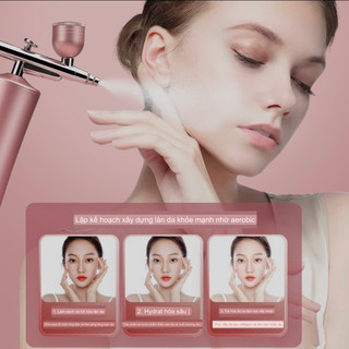 Súng phun oxy mini cầm tay,phun dưỡng chất cho da bh 12 tháng