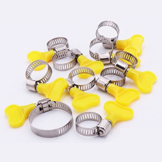 Đai xiết inox 304 có tay vặn nhựa, cổ dê inox từ 6mm-32mm