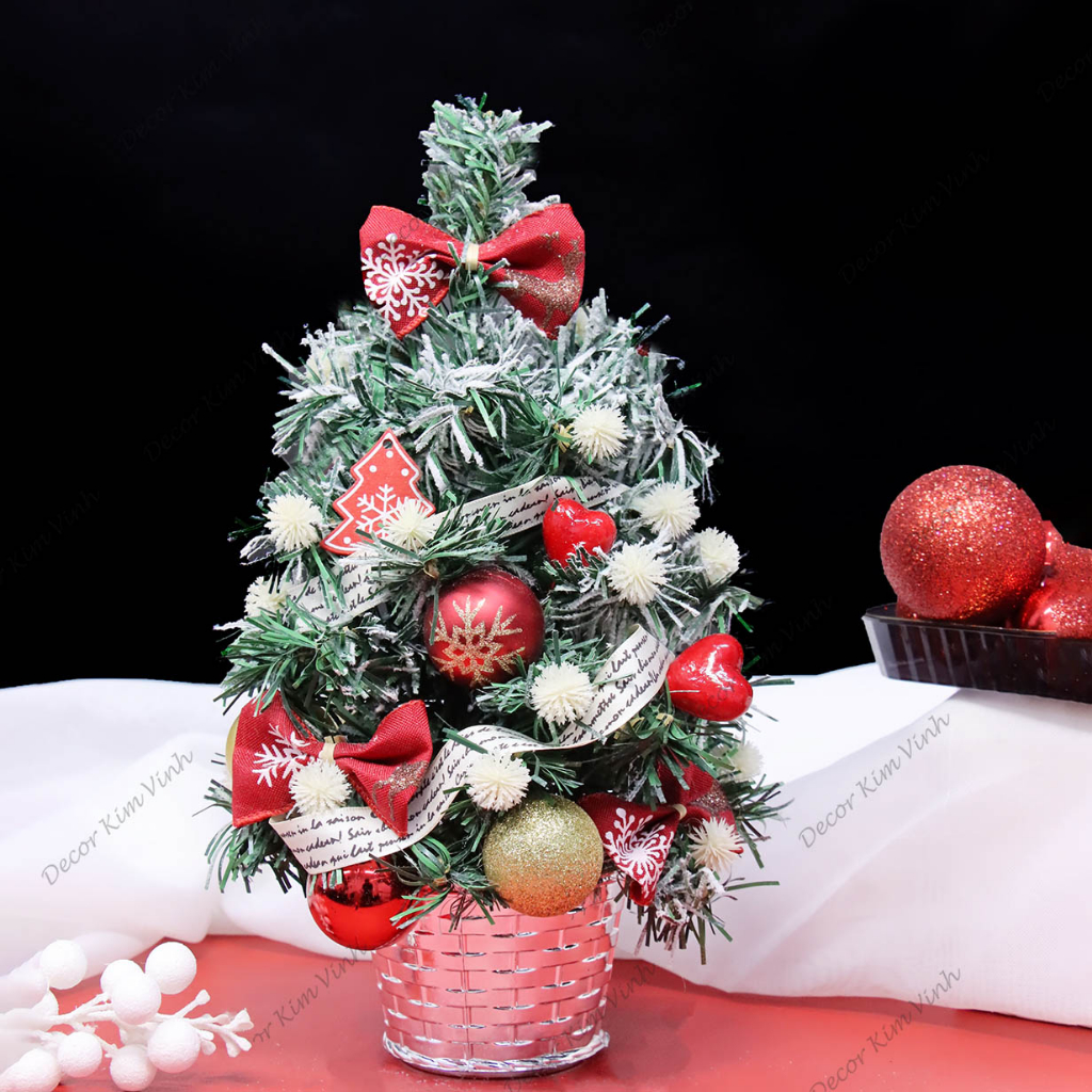Cây Thông Nhí 3TN11 Trang Trí Giáng Sinh Cây Thông Noel Kèm Đèn