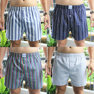 Quần Đùi Ngủ Nam Y.O.U Underwear Chất Kate Cotton Thoáng Mát 45-90kg.