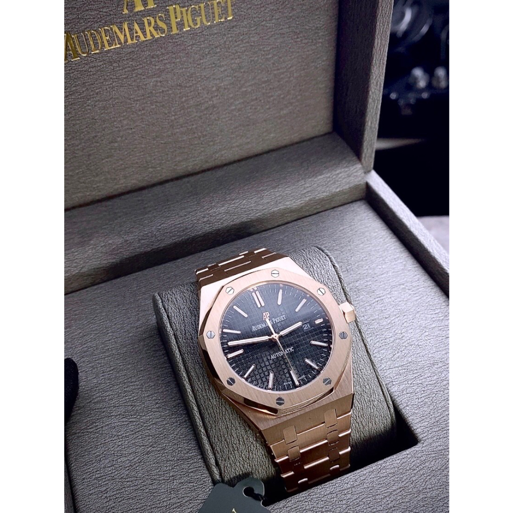 Đồng hồ nam Aud€mars Piguet Royal Oak 15500OR.OO.1220OR.01, Full box, Luxury diamond watch
