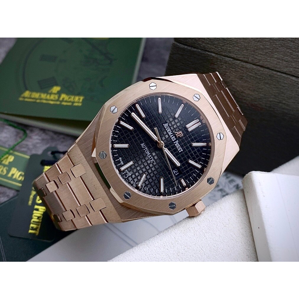Đồng hồ nam Aud€mars Piguet Royal Oak 15500OR.OO.1220OR.01, Full box, Luxury diamond watch