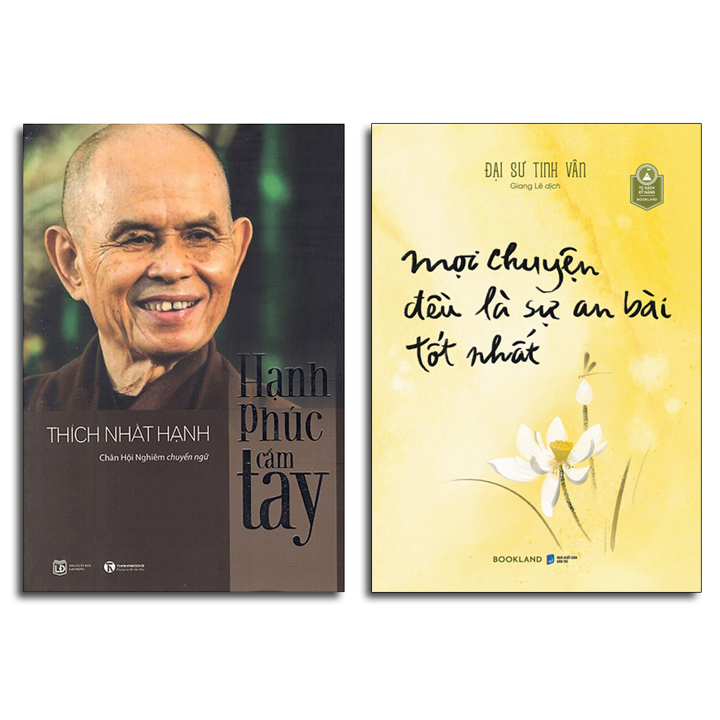 Sách - Combo/Lẻ 2 Cuốn : Hạnh Phúc Cầm Tay + Mọi Chuyện Đều Là Sự An Bài Tốt Nhất