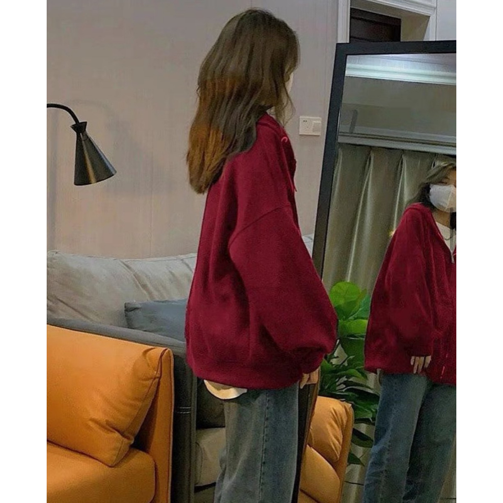 [Bigsize 55-100kg] Áo khoác hoodie nỉ bông basic nhiều màu  [ HÀNG VỀ TRƯỚC TẾT ]