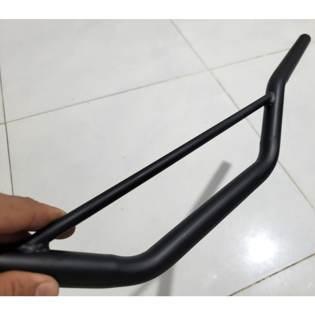 Ghi đông cao cấp retro có thanh trợ lực dài 720 740 780mm GD110 YB125 CG125 Husky 125