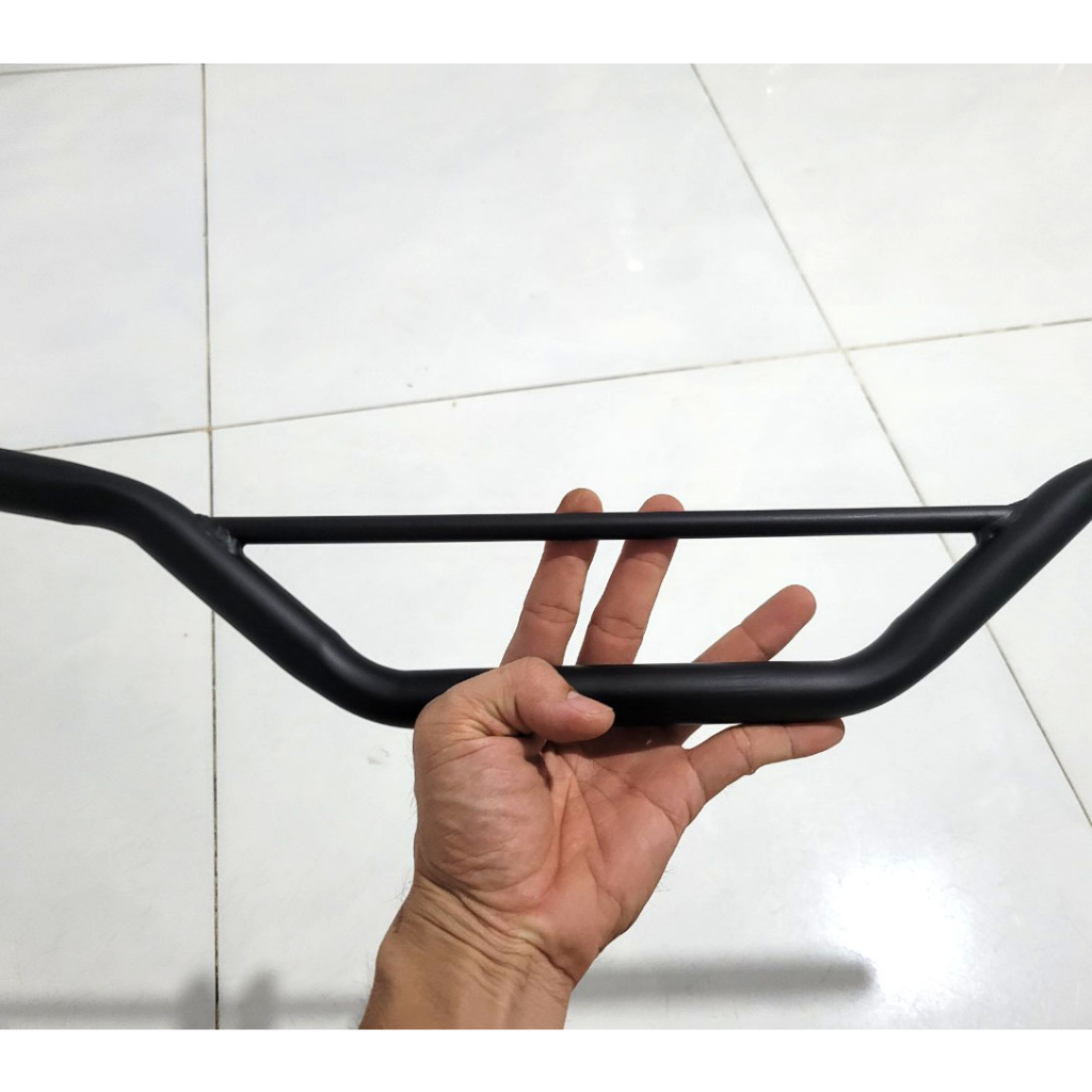 Ghi đông cao cấp retro có thanh trợ lực dài 720 740 780mm GD110 YB125 CG125 Husky 125