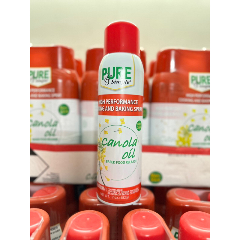 DẦU ĂN KIÊNG DẠNG XỊT PURE & Simple - Canola Oil 482g