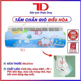 Tấm chắn gió điều hòa - tấm chắn đổi hướng gió điều hòa máy lạnh - Điện Lạnh Thuận Dung