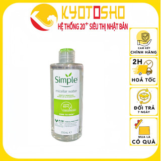 Nước Tẩy Trang Simple Micellar Cleansing Water 200ml