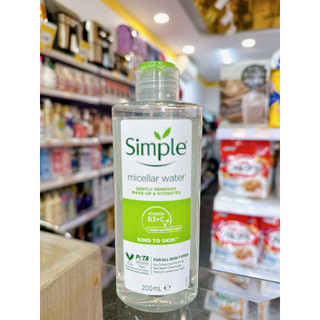 Nước Tẩy Trang Simple Micellar Cleansing Water 200ml