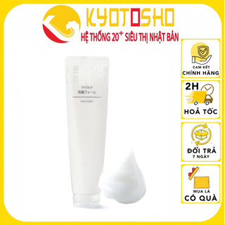Sữa rửa mặt tạo bọt Muji Face Soap