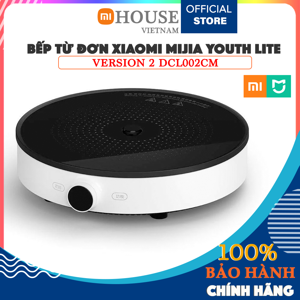 [HCM] Bếp từ đơn Xiaomi Youth Lite DCL002CM - Bếp Mijia Zhiwuzhu Youth Lite điều chỉnh 9 mức nhiệt - Chính hãng