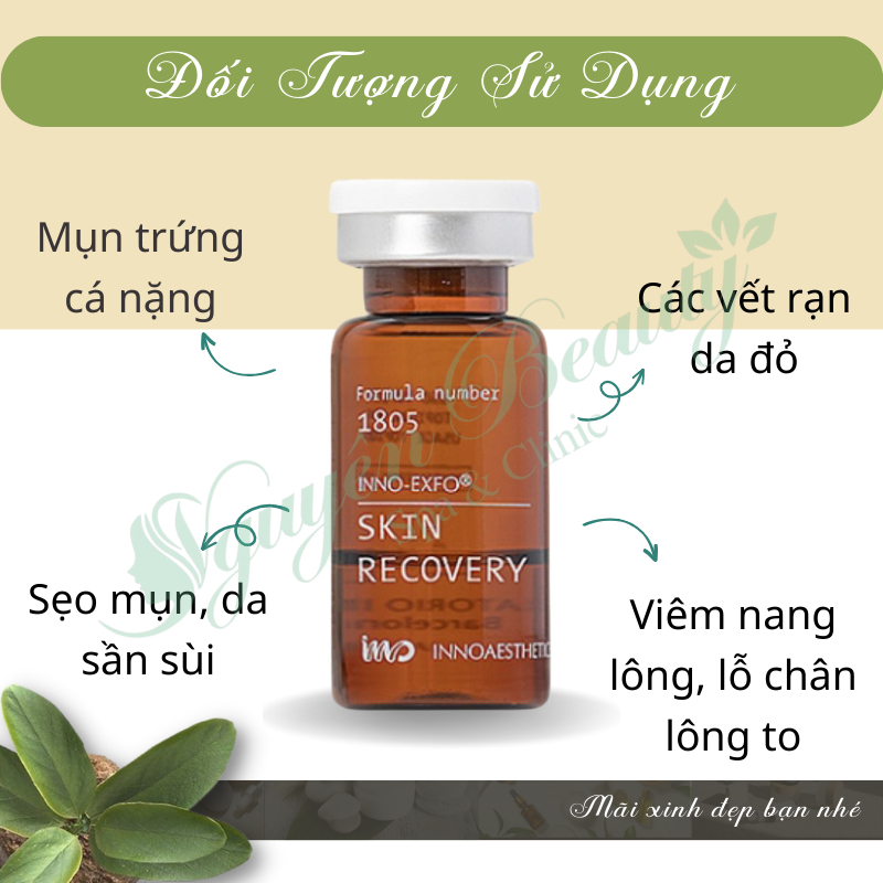 Tinh Chất Peel Tái Tạo Da Mụn Innoaesthetics Skin Recovery 5 lọ × 5ml