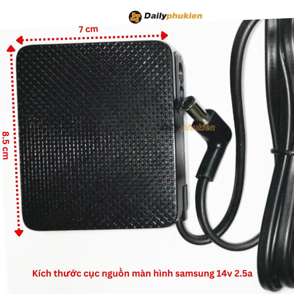 Adapter nguồn màn hình samsung 14V 2.86A / 2.5a