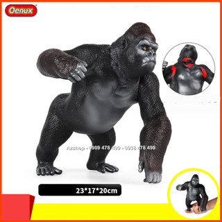 Mô Hình Khỉ Đột King Kong Size Lớn Cao 20cm Có Khớp Tay Chân