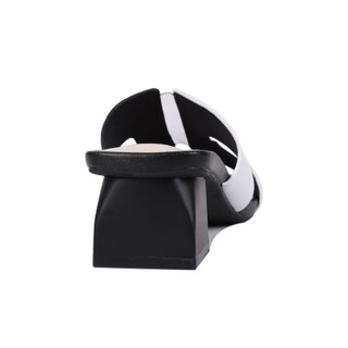 [HCM] Dép Cao Gót Hạnh Dung HD27235BI ( Màu Kem - Đen  )