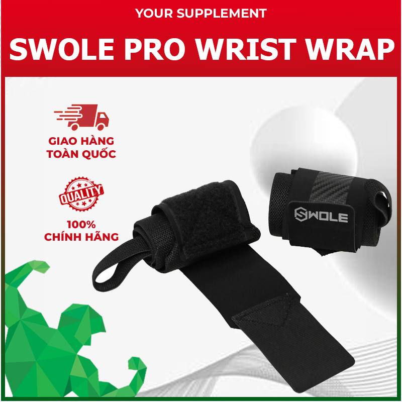 SWOLE Wrist Wrap - Quấn Cổ Tay Tập Gym SWOLE