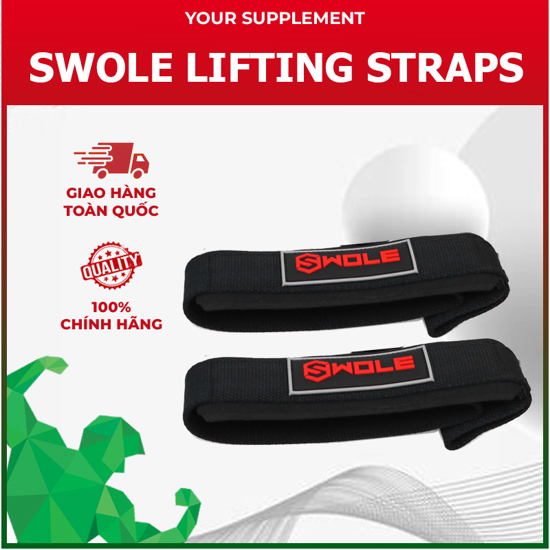 SWOLE Lifting Strap - Strap trợ lực khi tập nặng