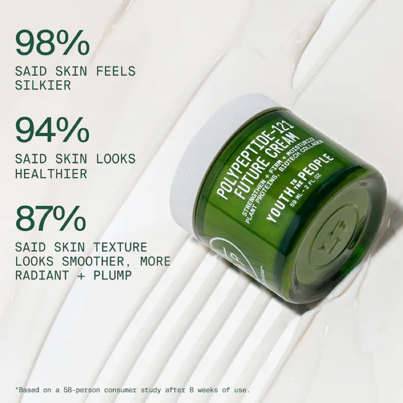 Kem dưỡng ẩm Youth To The People Polypeptide-121 Future Cream with Peptides and Ceramides