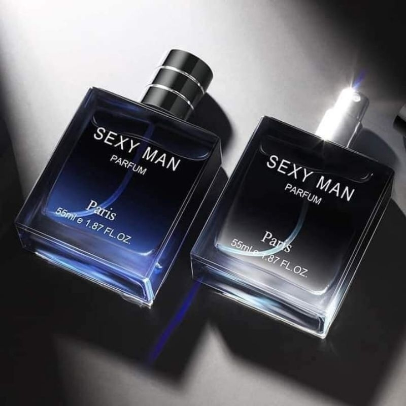 Nước hoa nam Sexy Man 55ml thơm lâu với hương thơm đầy quyến rũ, Nước hoa nam rẻ với độ lưu hương lâu từ 3-7h