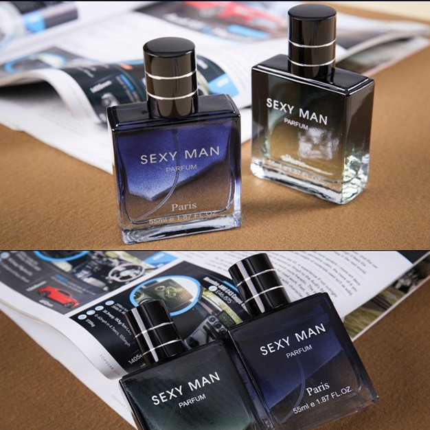 Nước hoa nam Sexy Man 55ml thơm lâu với hương thơm đầy quyến rũ, Nước hoa nam rẻ với độ lưu hương lâu từ 3-7h