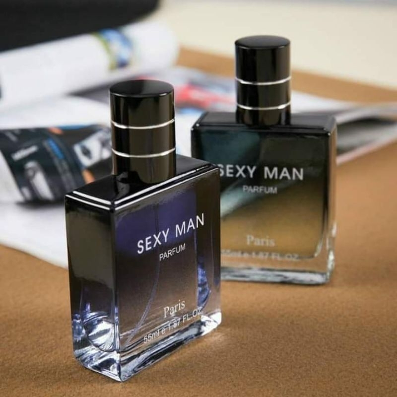Nước hoa nam Sexy Man 55ml thơm lâu với hương thơm đầy quyến rũ, Nước hoa nam rẻ với độ lưu hương lâu từ 3-7h