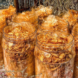 BÁNH TRÁNG MUỐI RUỐC (siêu ngon)