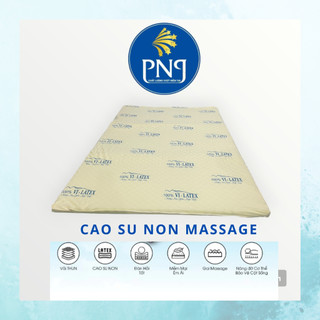 Nệm cao su non matxa - dày 5cm- 1m6 giá chỉ 470k đủ kích thước từ 1m đến 1m8