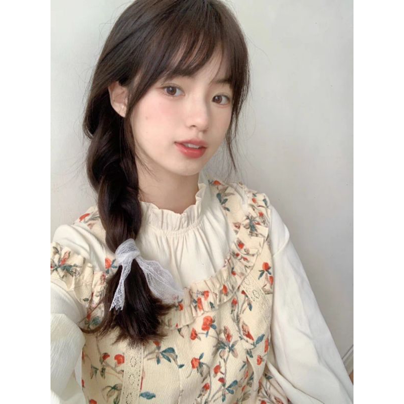 ĐẦM TAY DÀI HOẠ TIẾT HOA