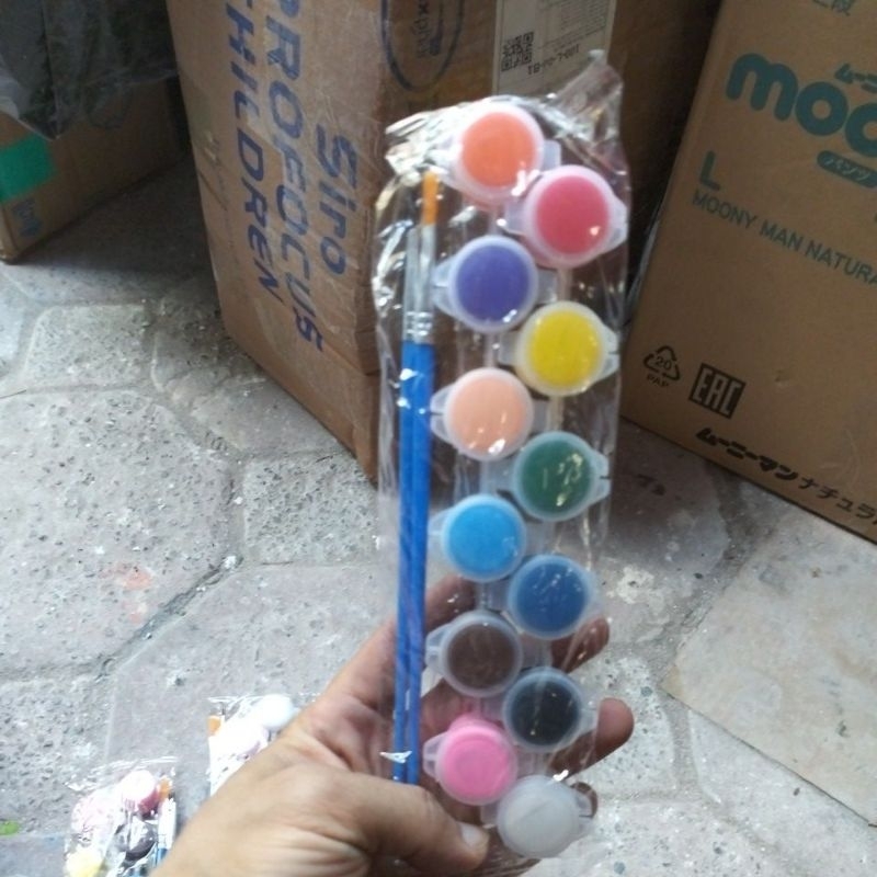 Dây 12 màu +2 cọ tô