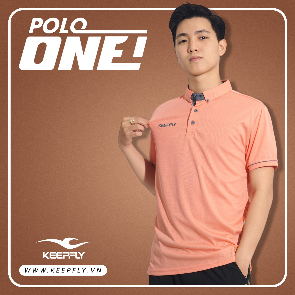 Áo Polo, áo thun thoáng mát - Mẫu Polo ONE chính Hãng Keep Fly.