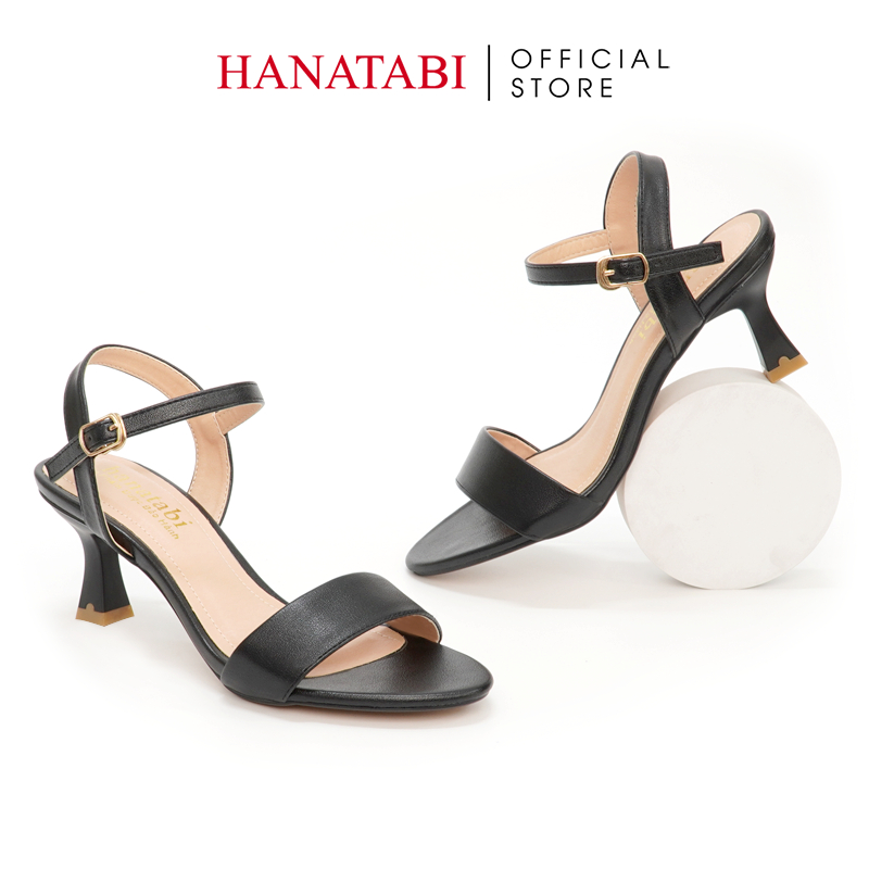 Sandal Nữ Hanatabi Quai Ngang Gót Nhọn Cao 5cm Hậu C Mã HNSDG5F904