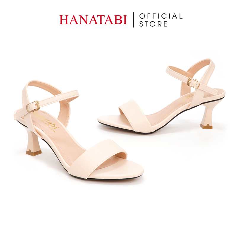Sandal Nữ Hanatabi Quai Ngang Gót Nhọn Cao 5cm Hậu C Mã HNSDG5F904