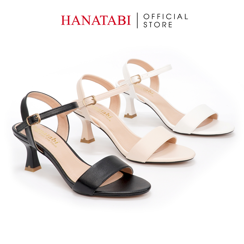 Sandal Nữ Hanatabi Quai Ngang Gót Nhọn Cao 5cm Hậu C Mã HNSDG5F904