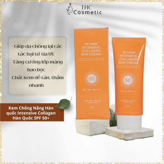 Kem chống nắng hàn quốc intensive collagen hàn quốc spf 50+ pa+++ 50ml