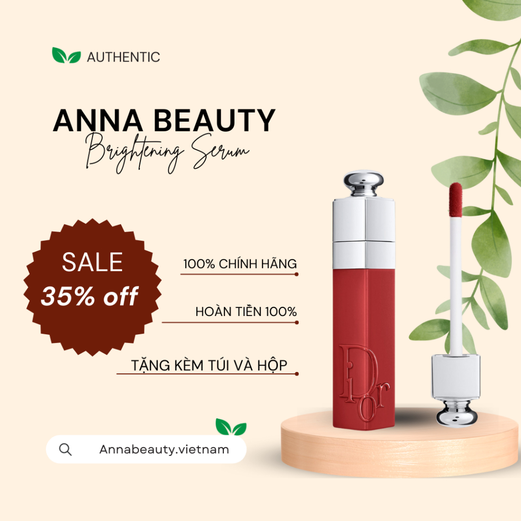 Son kem tint lì Dior Tattoo Lip tint chính hãng Anna Beauty