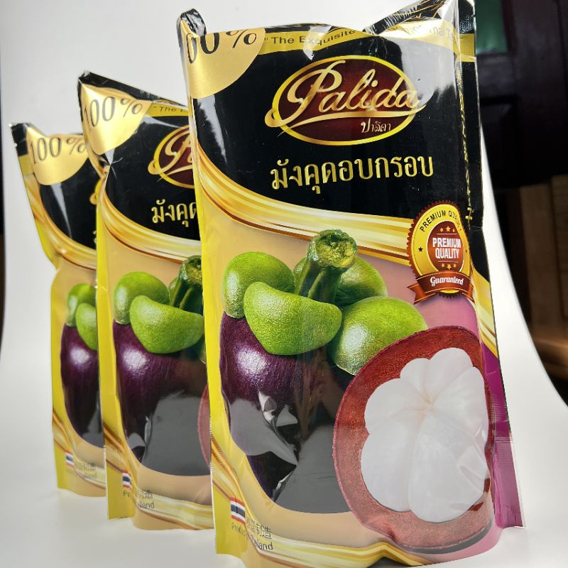 Sầu riêng sấy / Măng Cụt Sấy / Dâu Tây Sấy gói to 215g - Thái Lan