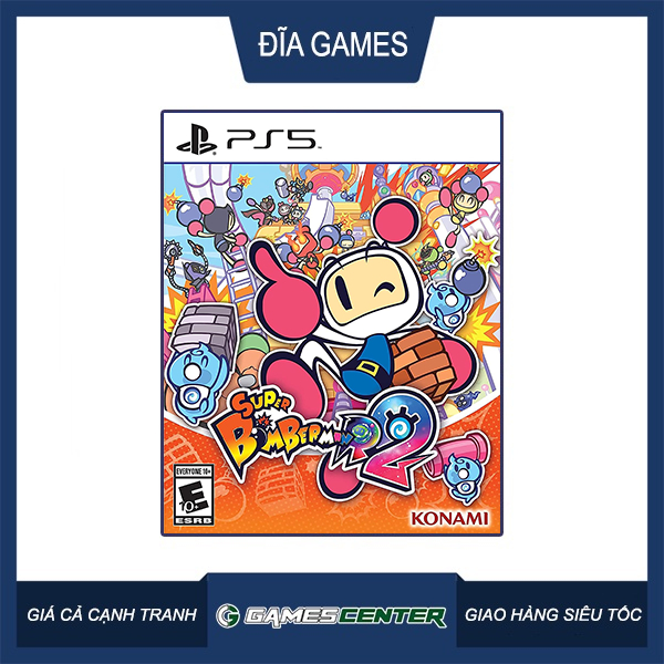 Đĩa game PS5 Super Bomberman R 2
