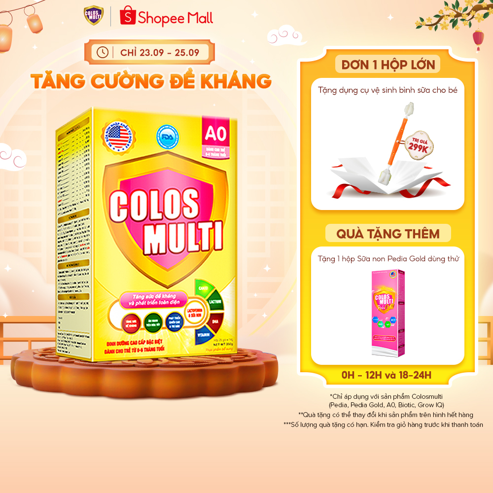 [Mã MKBCOL2 giảm 10% đơn 600K] Sữa bột Colosmulti A0 hộp 25...