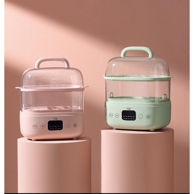 Nồi Hấp Điện Đa Năng 2 Tầng Lotor DZG-1 Dung Tích 6L Công Suất 800W Hàng Chính Hãng Bảo Hành 12 Tháng