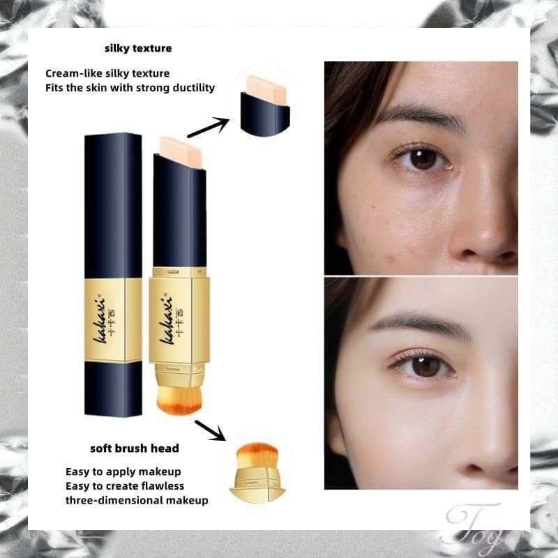 Thanh che khuyết điểm KAKAXI - Kem che khuyết điểm 2 đầu đa năng, dưỡng ẩm, lâu trôi nội địa Trung