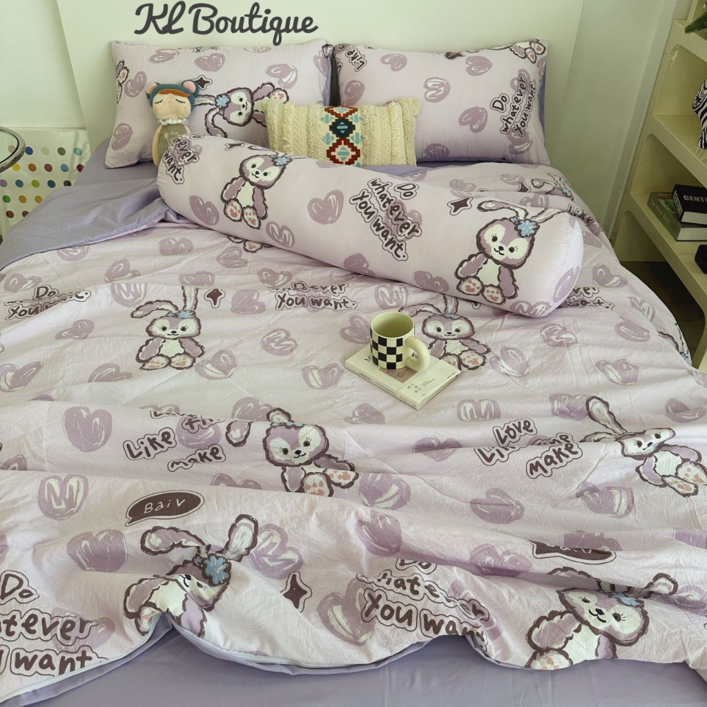 Siêu Phẩm Bộ 5 Món Đũi Chăn Chần bông Sơ Đậu Nành - cb1