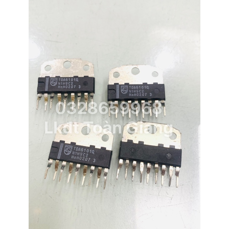 IC công suất TDA 1 hàng chân mỏng đầu 6 các số: 6101 - 6103 - 6106 - 6108 - 6109 - 6111