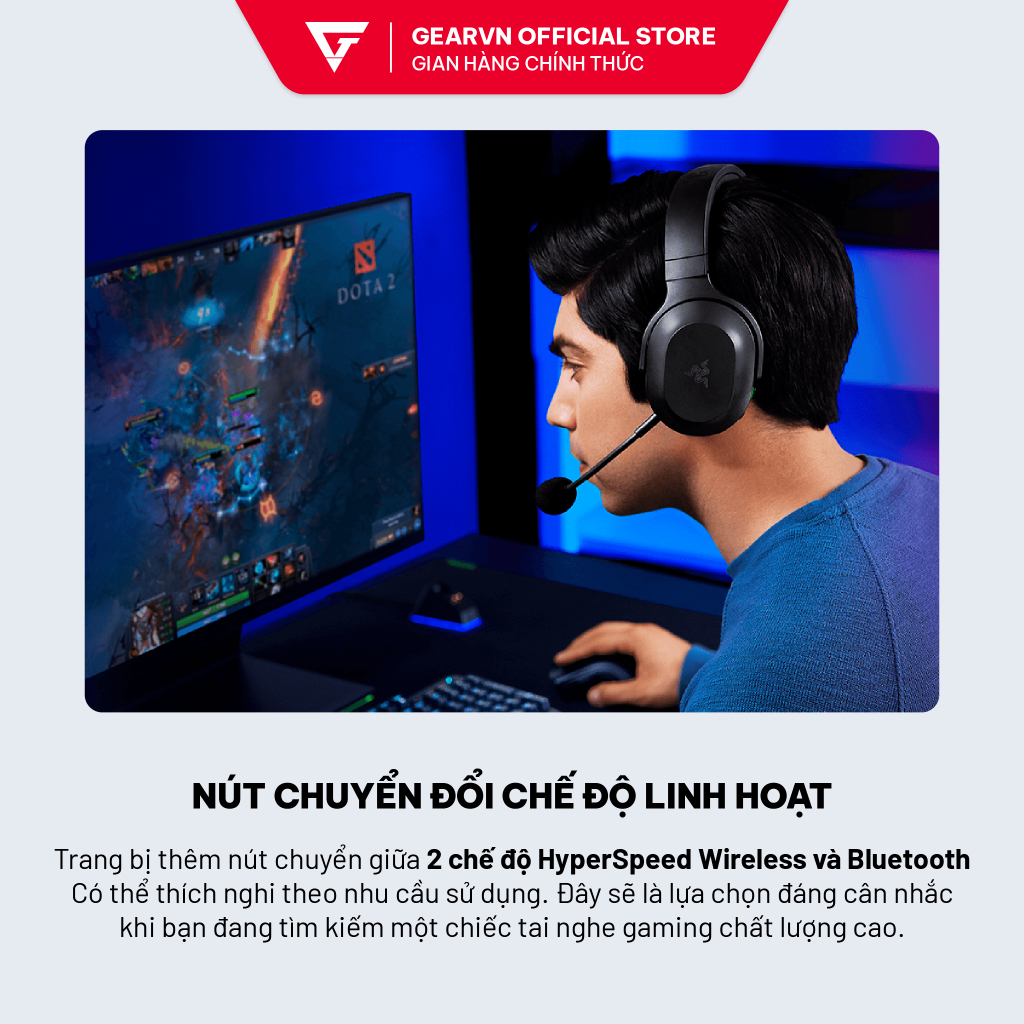 Tai nghe Razer Barracuda X 2022