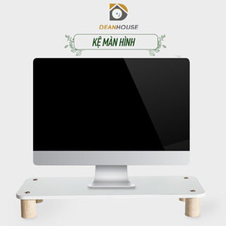 Kệ kê màn hình máy tính gamer gỗ chắc chắn Dễ Dàng Tháo Lắp Decor Bàn Làm Việc Gaming Trang Trí Bàn Làm Việc