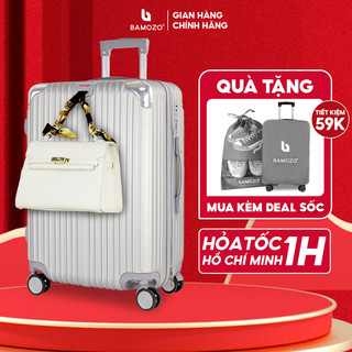 Vali Du Lịch Size 20, Size24 Bamozo 8809/8801c Cao Cấp, Vali Kéo Nhựa Rẻ Bền Đẹp - Bảo Hành 5 Năm