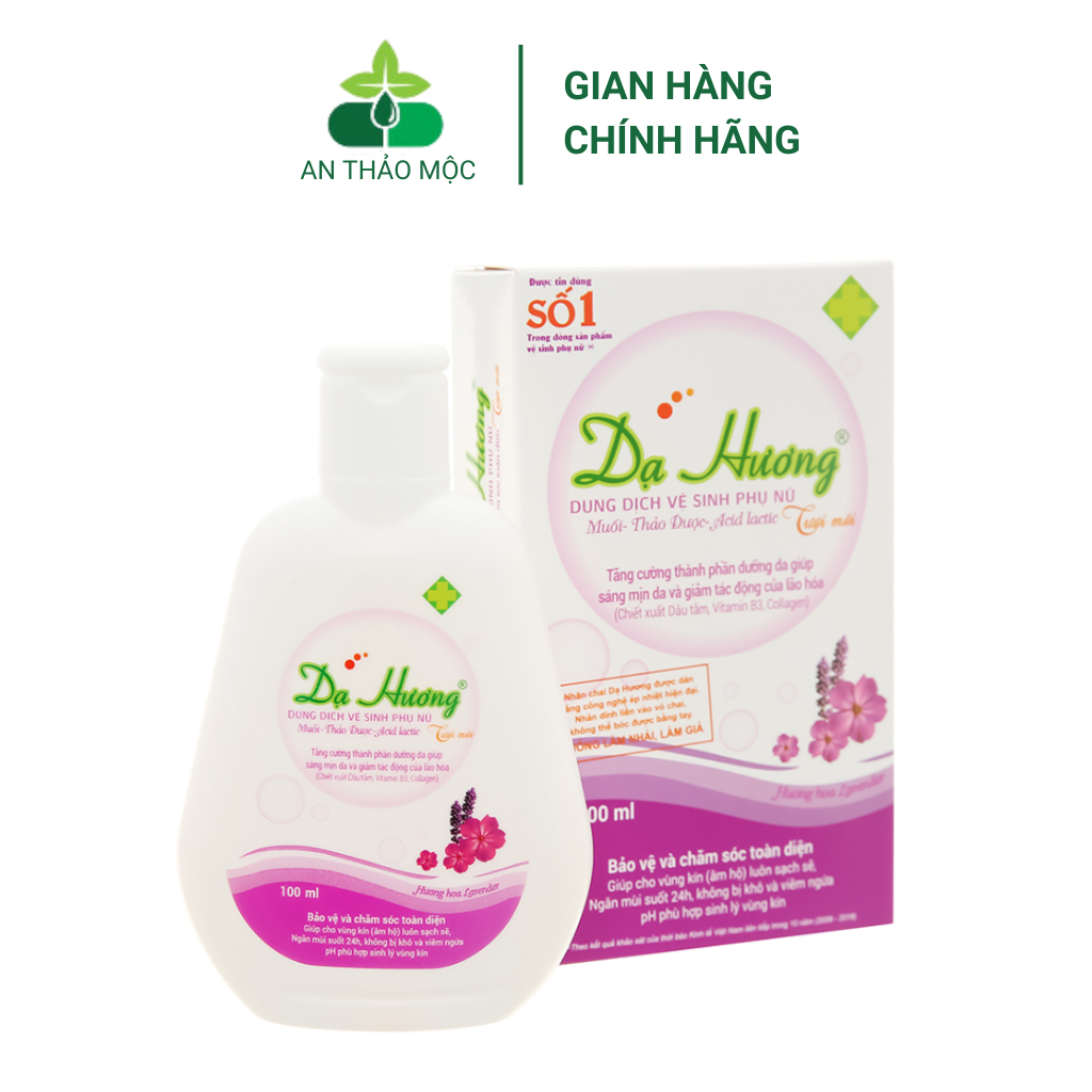 Dung Dịch Vệ Sinh Dạ Hương Lavender Tươi Mát .Chai 100ml